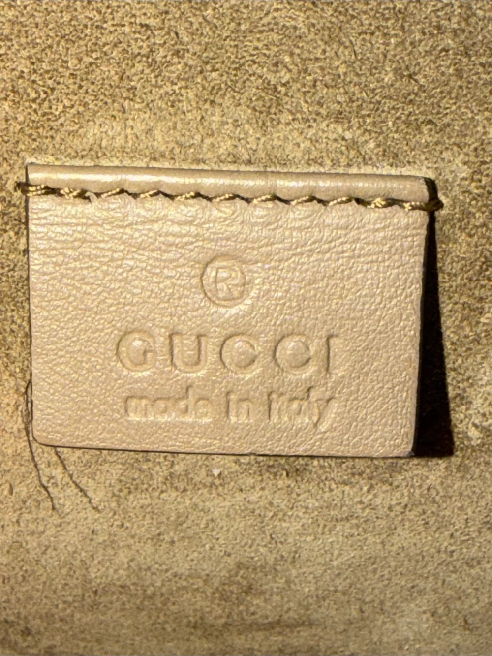 Gucci Beige GG Supreme Embroidered Dionysus Shoulder Bag with Pineapple Detail